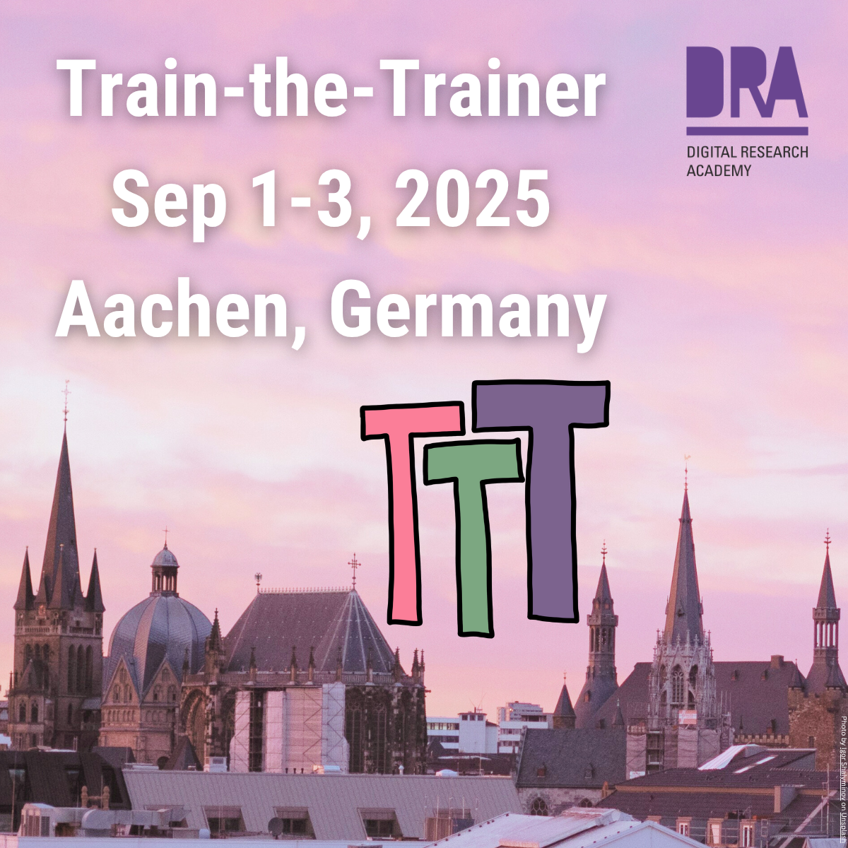 Aachen Skyline with DRA Logo and TTT details